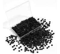 Hiswan Heishi Lot de 1 000 perles en argile polymère pour la fabrication de bijoux, bracelets, colliers de 6 mm