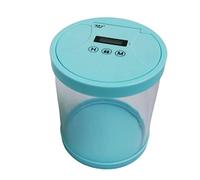 Hisxrcal 1 Boîte de Rangement Multifonctionnelle pour Médicaments, Verrouillable avec de Sécurité, Compartiment pour Téléphone Portable Enfant, Bleu