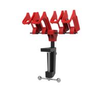 Hisxrcal Support Universel à Pince pour Aérographe, Accessoire Robuste, Léger et Réglable