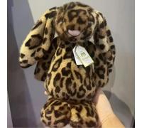 Hit Jc Floral Bunny, Leopard Bunny, Barcelona Bear, Cake Bunny, Bouquet, Indispensable pour les cadeaux d'anniversaire Peach keychain