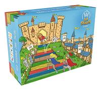 HIT STAIRS ® Game - Nouveau Jeu de société Familial pour Petits et Grands - Amusement, Challenge, Mémoire, Stratégie, Chance - Jeu d'Escalier 3D du Roi Charlemagna
