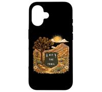 Hit The Trail Randonnée & Camping Mojave Desert Coque pour iPhone 16