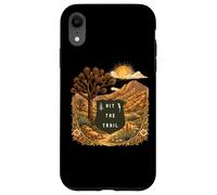 Hit The Trail Randonnée & Camping Mojave Desert Coque pour iPhone XR