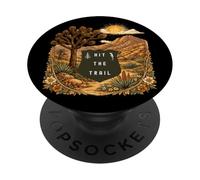 Hit The Trail Randonnée & Camping Mojave Desert PopSockets PopGrip Adhésif