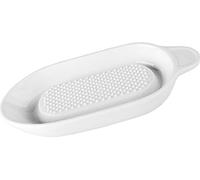 HIT Trading 24300921 Râpe en porcelaine, 20,5 x 9 cm, blanche