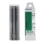 Hitachi 783325 Multi-Pack 10 forets SDS-plus 4 cortes professionnel 10 x 210 mm Long utile 150