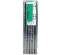 Hitachi 783362 Multi-Pack 25 forets SDS-plus 4 cortes professionnel 10 x 160 mm Long utile 100