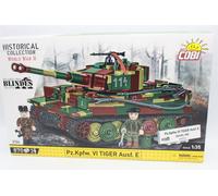 Jeu de construction - COBI - Pz.Kpfw. VI TIGER Ausf. E - 870 éléments - 2 figurines - Multicolore