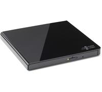 Hitachi- GP57EB40 Lecteur DVD/CD Externe USB 2.0 portable compact DVD-RW CD ROM Graveur de DVD pour ordinateur de bureau portable Windows et Mac OS avec connectivité TV-Noir,Taille Unique