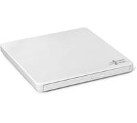 Hitachi- GP60 External DVD Drive,Slim Portable DVD Burner/Writer/Player for Laptop,Windows and Mac OS Compatible,USB 2.0,8x Read/Write Speed-White