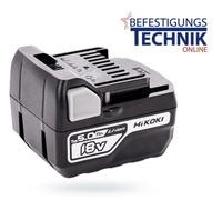 HITACHI HIKOKI Batterie de rechange BSL1830C 18,0 Volt 3,0 Ah Compact LiIon