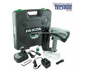Hitachi Hikoki Gas Nailer Pin Nailer NT65GB 32-65mm f. 20° Brads VF-16 /64 Tjep BR-07+Gas