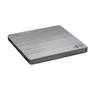 LG Lecteur graveur DVD externe GP60 Slim USB 2.0 8x Compatible Windows et Mac OS Argent