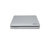Hitachi-LG GP70NS50.AHLE10B Graveur DVD±RW Externe USB 2.0 Slim Slot-Loading Argent, M-DISC, Windows & macOS, 8x DVD±R, 24x CD-R