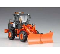 Hitachi Radlader Zw-100-6 Avec Chasse-Neige 1:3 5 Plastique Model Kit