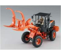 Hitachi Roue Loader Zw100-6 Log Grappin 1:3 5 Plastique Model Kit Hasegawa