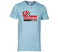HITASE T-shirt Citroën Sport Old School, bleu ciel, XL
