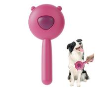 Hitburu Brosse À Chien Pour Toilettage - Outil de Toilettage pour Animaux en Perte de Poils - Peigne Auto-Nettoyant pour Chat | Pour Chats, Chiens, Chiots et Animaux Domestiques, Enlève les Poils