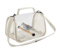 Hitburu Cage de Transport pour Oiseaux - Transporteur Compact pour Oiseaux - Transporteur Léger Pliable pour Sorties d'animaux,pour Hamster Ara Calopsitte Pinson Canari Sortie Extérieur Activités