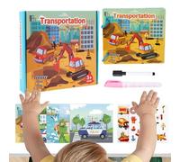 Hitburu Cahiers De Dessin À L'Aquarelle,Jouet d'Activité Interactive et Créative | Carnet de Peinture pour | pour la Famille, les Parents, les Garçons et les Filles, à la Maison, à l'École et en