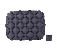 Hitburu Coussin Gonflable pour Siège, Siège Gonflable d'air pour Extérieur, Matelas De Chaise Imperméable avec Sac De Rangement pour Camping Tribunes Voiture Bureau Randonnée