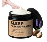 Hitburu Crème Apaisante Musculaire - 113g Pommade Apaisante Au Beurre - Crème Parfumée Pour Le Cou De Nuit | Pour Femmes Hommes Pied Cheville Jambe Relaxation Sommeil Soin Confort Quotidien