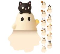 Hitburu Décor Figurine Pour Coque De Téléphone - Figurines Adhésives pour Coque - Décorations Adhésives 12 Pièces Thème Halloween Ornements Pour Hommes Et Cadeau