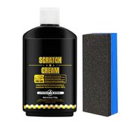 Hitburu Enlève-Rayures Pour Automobiles - 120g de Pâte Brillante avec Éponge | De Soin Pour La Peinture Auto,Pour Le Polissage Le Soin Le Nettoyage La Restauration Et La Brillance De La Peinture