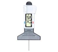 Hitburu Jauge de Profondeur de Pneu - Mesureur de Pneu,Testeur d'Usure Électronique LCD Haute Précision 0,01mm avec Ressort de Rappel Plage 25mm pour Vélo Voiture Camping-Car