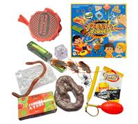 Hitburu Kit de Farces et Blagues Hilarantes | Boîte de Blagues et Gadgets pour | Jouets Réalistes, Accessoires Amusants pour Fêtes Entre Amis, Événements Scolaires et Réunions