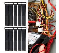 Hitburu Liens pour Guirlande De, 10 Pièces Support De Sangles pour Couronne Et, Sangle De Câble pour Jardin Et, pour Jardin Extérieur Porte d'Entrée Entrée Escalier Couronne Branches Végétation