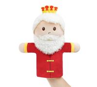 Hitburu Marionnette à Main en Peluche Douce | Marionnette de Conte de Fées pour Raconter des Histoires,Jouet Interactif pour L Éducation Préscolaire L Éducation Culturelle La Narration D Histoires Le