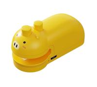Hitburu Mini Ferme-Sachet - Scelleuse Thermo Aimantable Mini Rechargeable - Scelleur Thermique Manuel Design Ludique pour Cuisine et Voyage