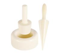 Hitburu Moules À Cornets De Glace,Kit de Moules pour Cornets Glacés - Accessoire De Cuisine Pour Pâtisseries Maison Avec Prise Ergonomique Pour Goûters Thés Maison