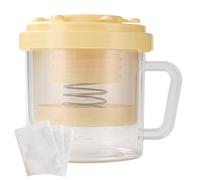 Hitburu Passoire Alimentaire | Filtre à Yaourt avec Maille Ultra Fine - Outil Ménager Multifonction Réutilisable pour Préparations Maison Jus Fromage et Cuisine Familiale