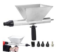 Hitburu Pistolets À Calfeutrer, Buse Calfeutrage, Outil D'application Coulis avec 5 Buses, Machine D'application Coulis Pointage Mortier pour Décor Sols Murs Briques
