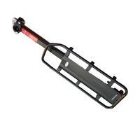 Hitburu Porte-Bagages Arrière pour Vélo - Porte-Bagages Amovible À Détachement Rapide pour Vélos - Support Métallique Solide pour Transport de Sacs à Dos, Paniers, Valises et Courses à Vélo