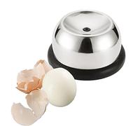 Hitburu Separateur Oeuf,Éplucheur D'œufs Durs, Moule À Œufs Durs, Perceur D'œufs pour Œufs Crus, Perceur D'œufs en Acier Inoxydable, Éplucheur D'œufs Facile, Convient À Toutes Sortes D'œufs.