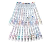 Hitburu Stylos À Gel Acrylique Pour Peinture - Marqueurs Peinture Acrylique pour Pierres,Marqueurs À Base D'eau Pour Dessin Et Coloriage Sur Bois Pierre Toile Tissu Scrapbooking Cartes Doodle Et