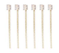Hitburu Tiges Électroculture pour,Lot De 6 Tiges Électroculture en Cuivre | Tiges de Jardinage 30 cm pour Rendements Accrus sur Balcons Terrasses Horticoles Espaces Extérieurs