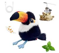 HItianya Celerypets Rechargeable Flapping Bird Cat Toy, Flying Bird Cat Toy, Interactive Chirping & Flapping Toy for Pets, Three-Mode Wing Flap, Type-C, Flying Interactive Toy for Indoor Cats (A)