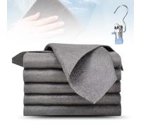 HItianya Chiffon Nanofibre Magic Clean, Chiffon Vitre sans Trace, Chiffons Magique Vitre sans Trace, RéUtilisable Et Lavable, Nettoyage Efficace pour Miroirs, Vitres Voiture (3Pcs, 20 * 30cm)