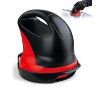 HItianya Electric Ice Scraper for Car Windscreen, Cordless Rechargeable Car Ice Scraper with Rotating Disc, USB Powered Frost & Snow Remover Deicer Tool (118mm x 135mm x 124mm,Standard-Red)
