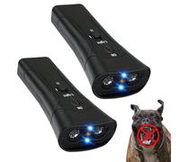 HItianya Pet Gentle Anti Barking Device, Petgentle Ultrasonic Dog Trainer, 2026 New Pet Gentle Trainer, 3 Training Modes, 33FT Range to Correct Bad Behavior,Top Excessive Barking (2pcs)