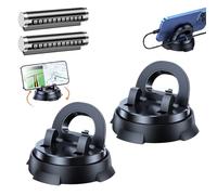 HItianya Support de téléphone Portable pour Voiture, Console Multifonction Intelligente à Ventouse avec Navigation, Support Mobile Rotatif à 360 degrés avec Base antidérapante (1)