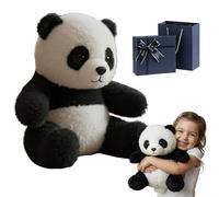 HItianya The Pandy - Emotional Healing on Demand, 2025 New Ultra-Soft Panda Plush Mimics The Natural Movements Like a Real Panda, Panda Toy for Soothing Sleep, Comfort, and Loneliness Relief (*1)