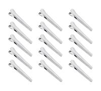 Hitopin 15 Pièces Pince Sachet Alimentaire, Pince à Sachet Métalliques en Acier Inoxydable, Clip Fermeture Sachet Alimentaire Inox,Pince à Sachet Inox,Pour Conserver Aliments Pour Bureau Home(Argent)