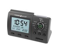 Hitopin Horloge islamique azan pour prière musulmane, Ramadan, couleur noire
