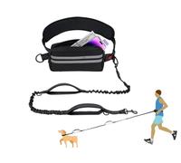 Hitopin Laisses Mains Libres pour Chien,Ceinture réglable de Laisse de Formation,Harnais de Marche Main Libre pour Chien, Laisse Multifonctionnelle Renforcée,pour Chiens de Taille Moyenne et Grande