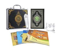Hitopin Ramadan Coran avec Stylo Lecteur Mot à Mot Tafsir, Sahih Bukhari, Sahih Muslim Stylo Lecteur numérique de Coran Mot pour avec enregistreur Vocal Traduction Dictionnaire Parlant Plus 5 Livres